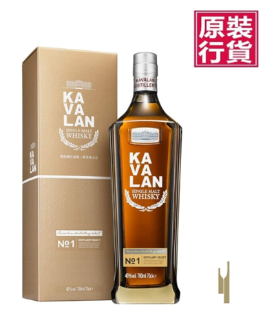 台灣噶瑪蘭珍選No.1 單一麥芽威士忌 Kavalan Distillery Select No. 1