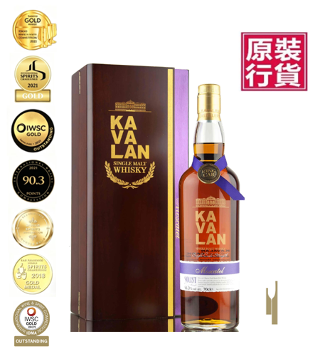 噶瑪蘭經典獨奏 Moscatel雪莉桶單一麥芽威士忌原酒 Kavalan Solist Moscatel Sherry Cask Cask Strength Single Malt Whisky
