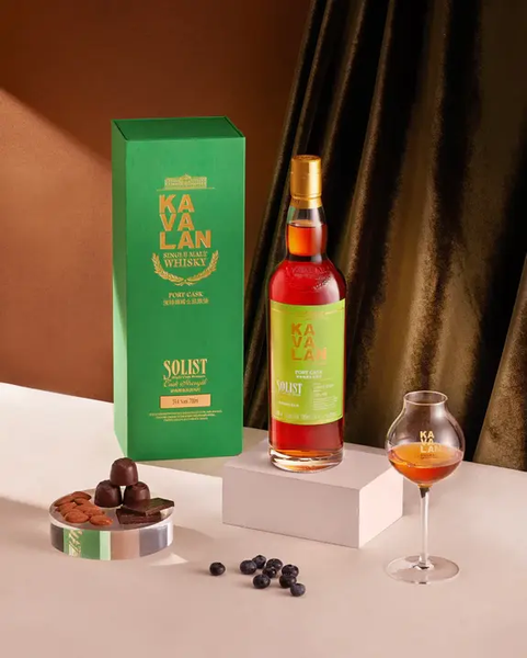 台灣噶瑪蘭經典獨奏 波特桶 威士忌原酒單一麥芽威士忌 Kavalan Solist Port Single Cask Strength Single Malt Whisky