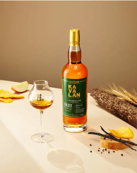 台灣噶瑪蘭經典獨奏 波本桶原酒 單一麥芽威士忌 Kavalan Solist Ex-Bourbon Single Cask Strength Single Malt Whiskey