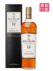 The Macallan 12 Years Old Highland Single Malt Sherry Oak Cask 700ml