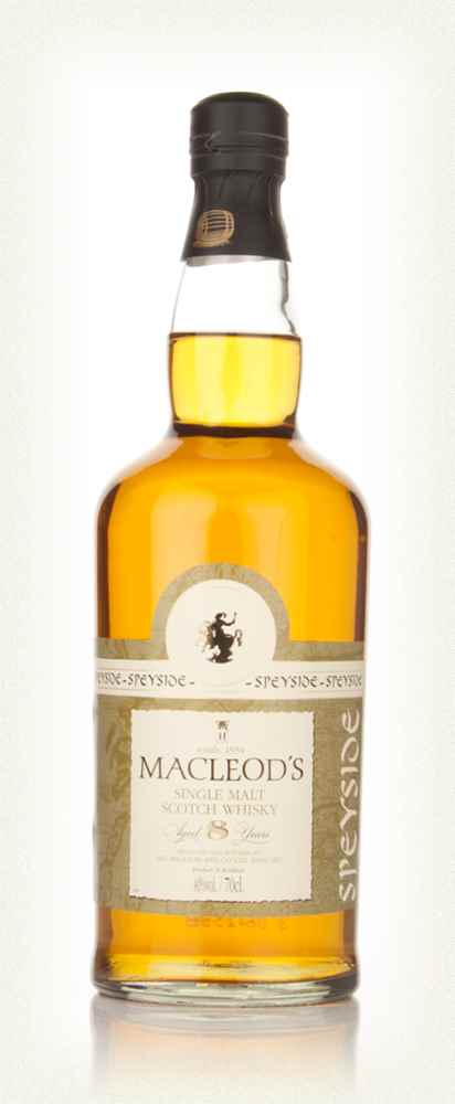 Macleod's 8 YO Speyside Single Malt Scotch Whisky